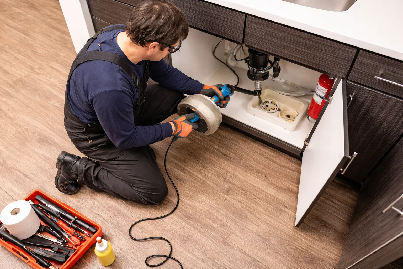 Drain Cleaning Process