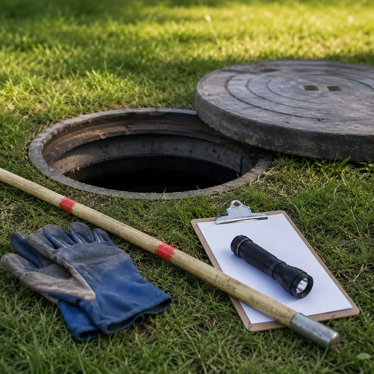 Septic service process in Thorold